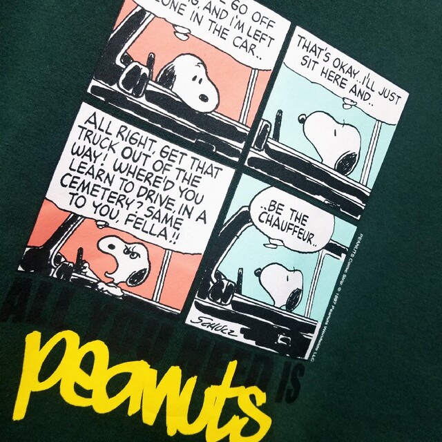 PEANUTS(ピーナッツ)の新品 スヌーピー　裏起毛　トレーナー　PEANUTS　L メンズのトップス(スウェット)の商品写真