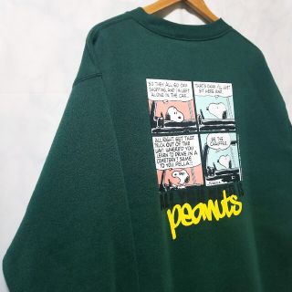 ピーナッツ(PEANUTS)の新品 スヌーピー　裏起毛　トレーナー　PEANUTS　L(スウェット)