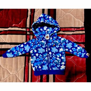 アベイシングエイプ(A BATHING APE)のBAPE KIDS  ☆ パーカー  80cm(ジャケット/上着)