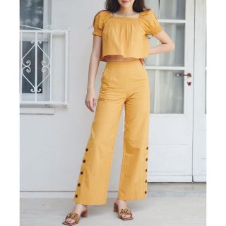 アリシアスタン(ALEXIA STAM)のalexiastam  wide leg pants(カジュアルパンツ)