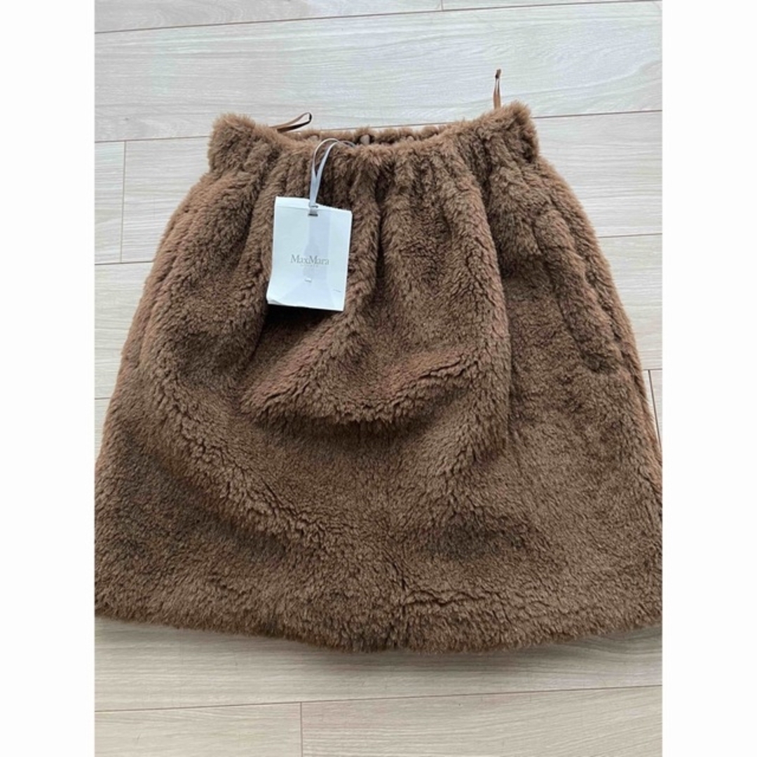 Max Mara - 新品MaxMaraエレガントテディベアミニスカート滝沢 Max Mara - 新品MaxMaraエレガントテディベアミニスカート滝沢