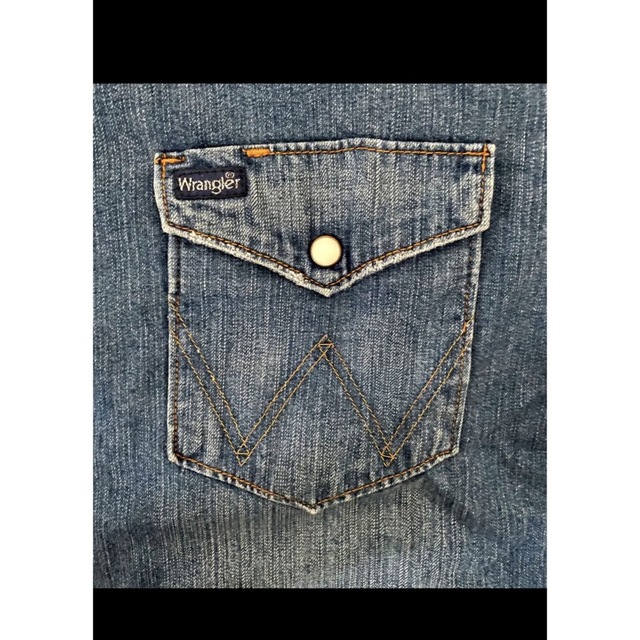 Wrangler(ラングラー)のWranglerラングラー　デニムシャツ　Levi's  Lee ヴィンテージ メンズのトップス(シャツ)の商品写真