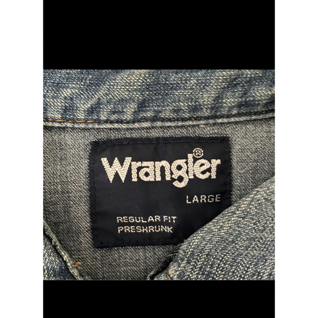 Wrangler(ラングラー)のWranglerラングラー　デニムシャツ　Levi's  Lee ヴィンテージ メンズのトップス(シャツ)の商品写真