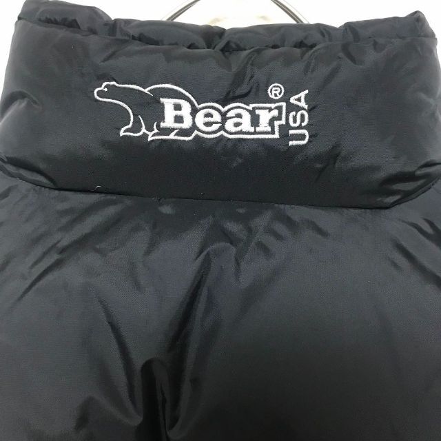 Bear USA(ベアー)のBear USA ベアー ダウンジャケット ワンポイント刺繍ロゴ リバーシブル メンズのジャケット/アウター(ダウンジャケット)の商品写真