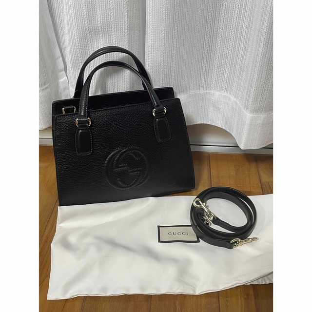 絶妙なデザイン Gucci SOHOハンドバッグ 新品 GUCCI - ハンドバッグ