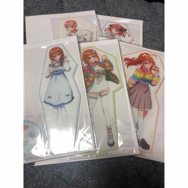 五等分の花嫁　パステルデザート　アクリルスタンド　全5種