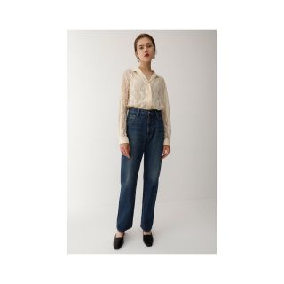 マウジー(moussy)の【moussy】オープンカラーレースシャツ(シャツ/ブラウス(長袖/七分))