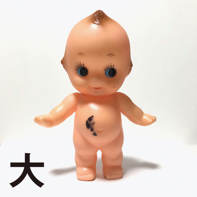 レトロ　キューピー人形3点セット（大・中・小） エンタメ/ホビーのおもちゃ/ぬいぐるみ(キャラクターグッズ)の商品写真
