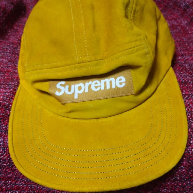 【新品】Supreme Cap  スエード