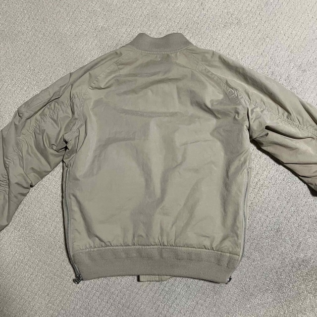 BAL(バル)のBAL バル　RAGLAN MA-1 BOMBER JACKET ベージュ　M メンズのジャケット/アウター(フライトジャケット)の商品写真