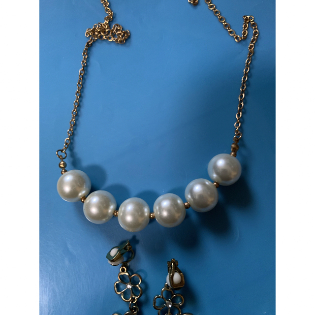 しまむら(シマムラ)のネックレス　イヤリング レディースのアクセサリー(ネックレス)の商品写真