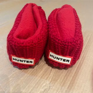 ハンター(HUNTER)のHUNTER ハンター ソックス レッド トール Lサイズ(レインブーツ/長靴)