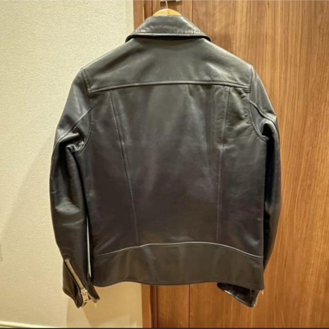 25SS UNIVERSAL PRODUCTS もれ レザージャケット サイズ2 黒 25SS UNIVERSAL PRODUCTS もれ レザージャケット サイズ2 黒