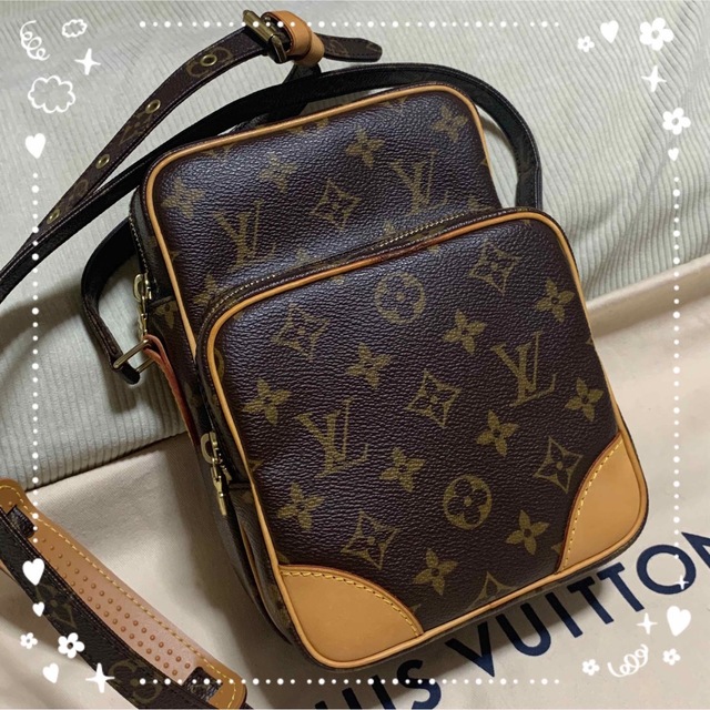 美品 ヴィトン モノグラム 廃盤 アマゾン ショルダーバッグ LV 保存袋新品