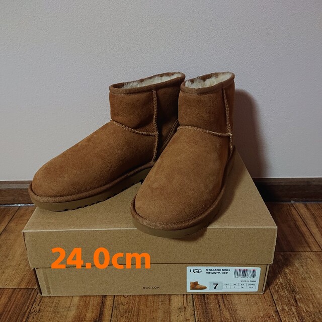 新品 UGG Classic Min Ⅱ クラシックミニ Ⅱ 24.0UGG - ブーツ