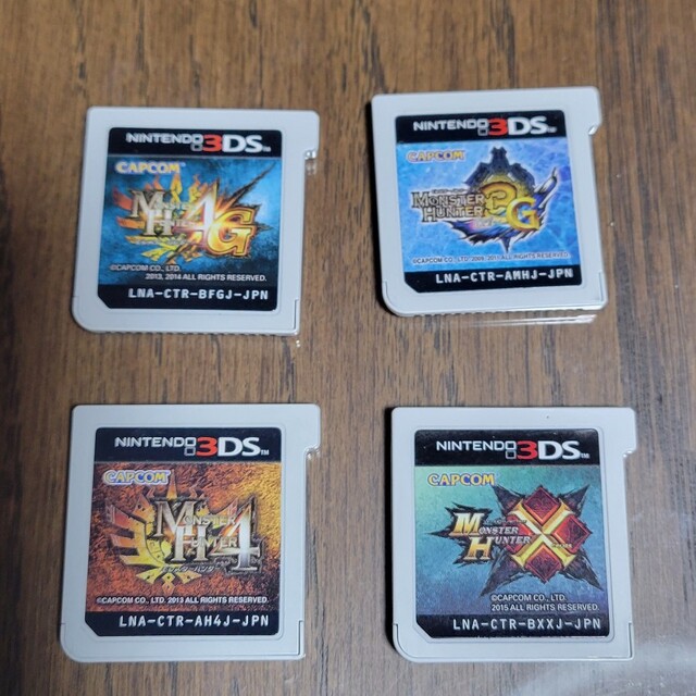 ニンテンドー3DS - 3DS モンハンソフトセット 4本の通販 by たろう's ニンテンドー3DS - 3DS モンハンソフトセット 4本の通販 by たろう's