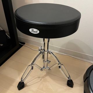 パール(pearl)の【美品】Pearl D-790 ドラムスローン 高さ調整幅430～650mm(その他)