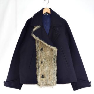 KAZUKI NAGAYAMA FUR PEA COAT (ピーコート)