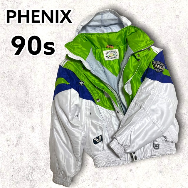 L 美品 90s PHENIX フェニックス スキーウェア 上下 セットアップ