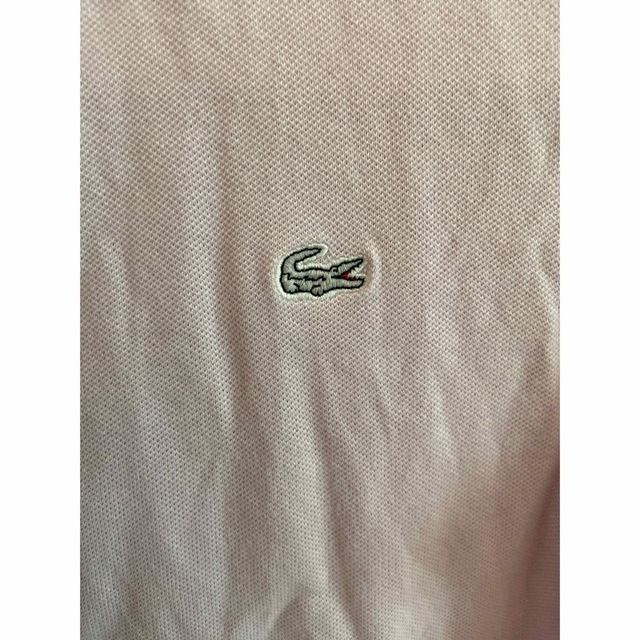 LACOSTE(ラコステ)のLACOSTE ラコステ ポロシャツ ピンク サイズ2 レディースのトップス(ポロシャツ)の商品写真