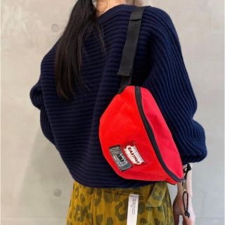 エムエムシックス(MM6)のMM6×EASTPAK 赤×白　マルジェラ　イーストパック(ボディバッグ/ウエストポーチ)