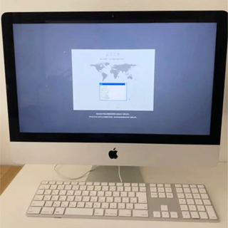 マック(Mac (Apple))の【訳あり特価】Apple iMac 21.5inch 箱+電源コード/キーボード(デスクトップ型PC)