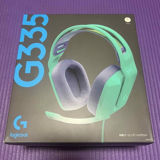 ロジクール G335有線ゲーミング ヘッドセット G335 WH ミント