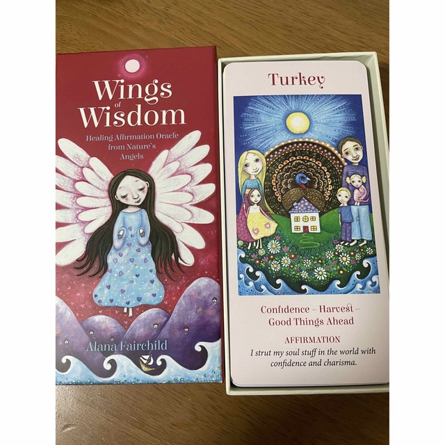 オラクルカード　Ｗings of Ｗisdom エンタメ/ホビーのエンタメ その他(その他)の商品写真