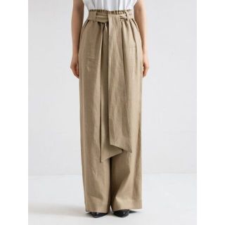 ハイク(HYKE)の試着のみ HYKE LINEN PANTS ハイク リネン イージー パンツ(カジュアルパンツ)