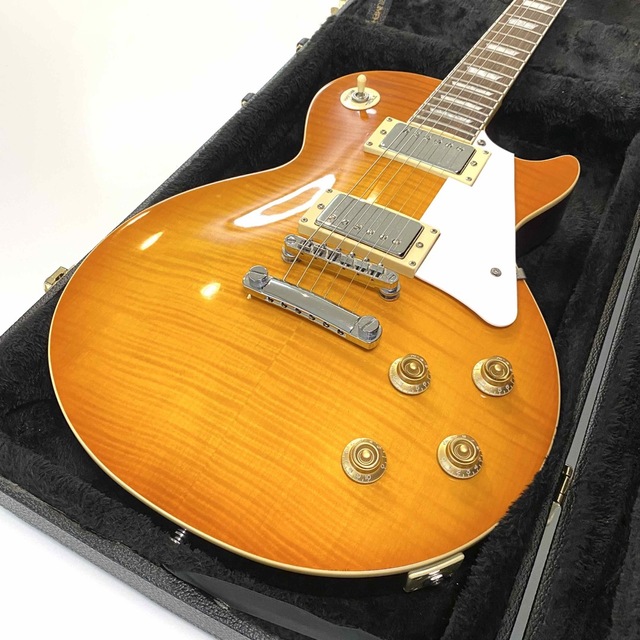 【美品】GrassRoots G-LP60 レスポールタイプ　ハニーバースト