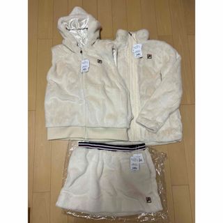 FILA - フィラ テニスウェア レディース ファー シリーズ 3点セット