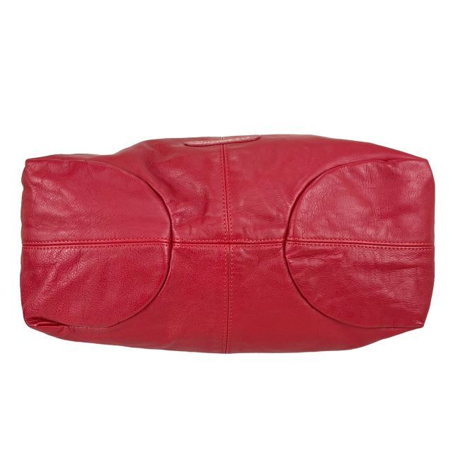 ☆美品☆レペット アラベスク ハンドバッグ 巾着 レッド カバン レザー