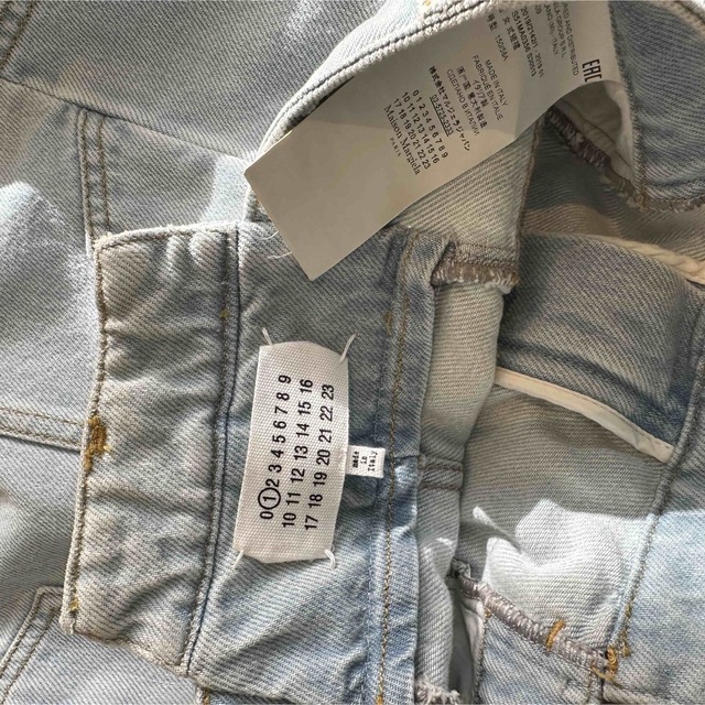 Maison Martin Margiela(マルタンマルジェラ)の未使用Maison Margiela マルジェラデニムスカート36 レディースのスカート(ひざ丈スカート)の商品写真