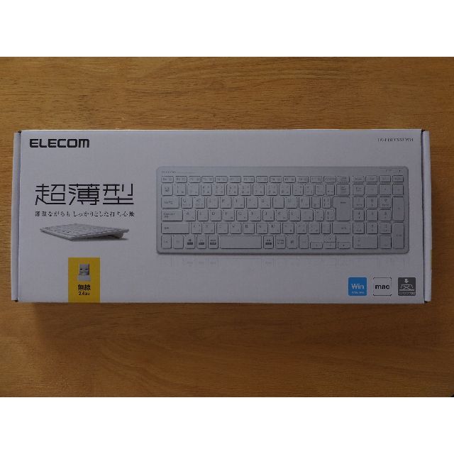 ELECOM(エレコム)のELECOM TK-FDP099TWH キーボード スマホ/家電/カメラのPC/タブレット(PC周辺機器)の商品写真