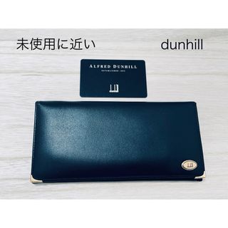 ダンヒル(Dunhill)の☆【極美品】ダンヒル アルフレッド長財布 ファスナー 小銭入れ有り・カード10枚(長財布)