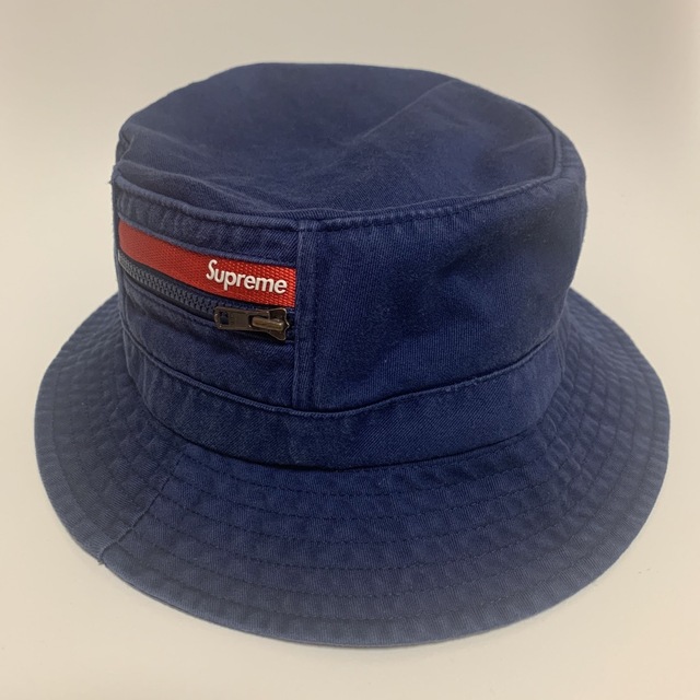 ハット赤字覚悟 Supreme Zip Pocket Crusher "Navy