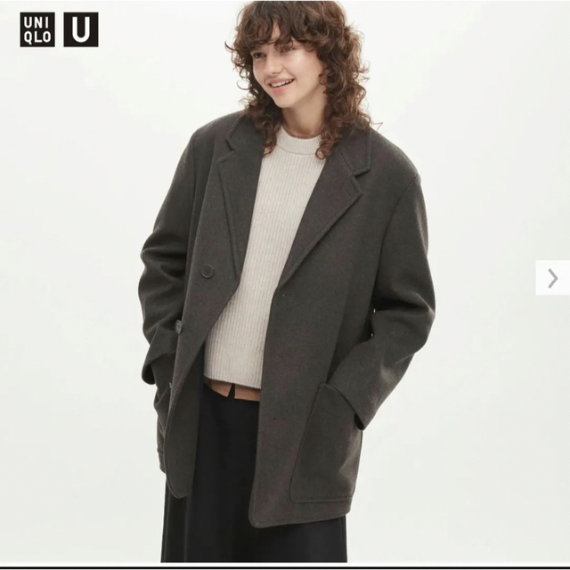 UNIQLO U フーデッドコート オリーブ M 新品未使用 完売品