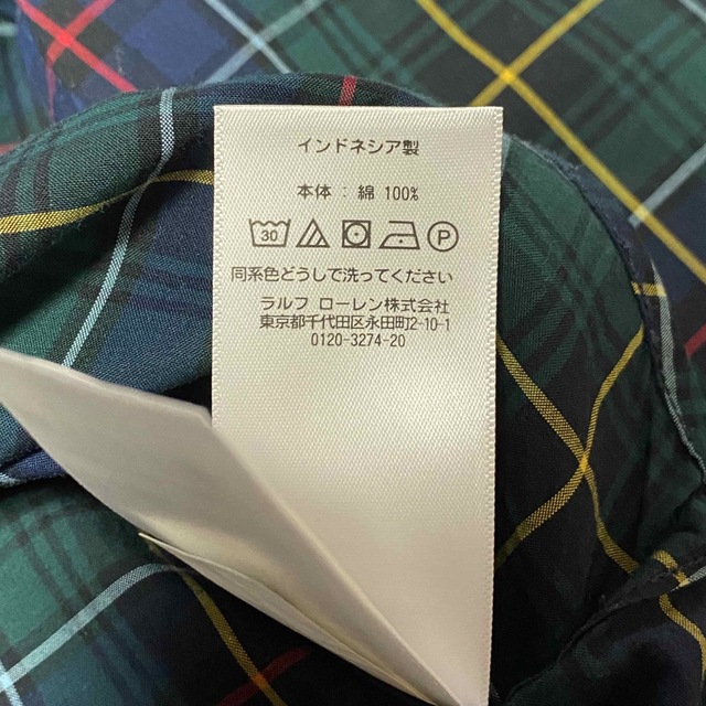 POLO RALPH LAUREN(ポロラルフローレン)の▶▷未使用！タグ付き！POLOラルフローレン ブラウス キッズ/ベビー/マタニティのキッズ服女の子用(90cm~)(ブラウス)の商品写真