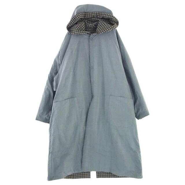 はラクマ SUNSEA 17A38 REVERSIBLE NETWORK CHECK JEDI COAT リバーシブル ネットワーク チェック