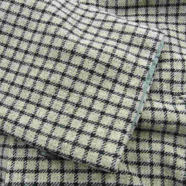 SUNSEA(サンシー)のSUNSEA サンシー コート 17AW 17A38 REVERSIBLE NETWORK CHECK JEDI COAT リバーシブル ネットワーク チェック ジェダイ フード コート グレー系 3【中古】 メンズのジャケット/アウター(その他)の商品写真