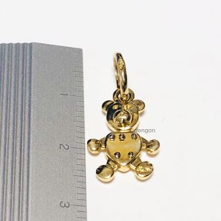 アクセサリー【希少】ポメラート オルセット ベア チャーム ペンダント