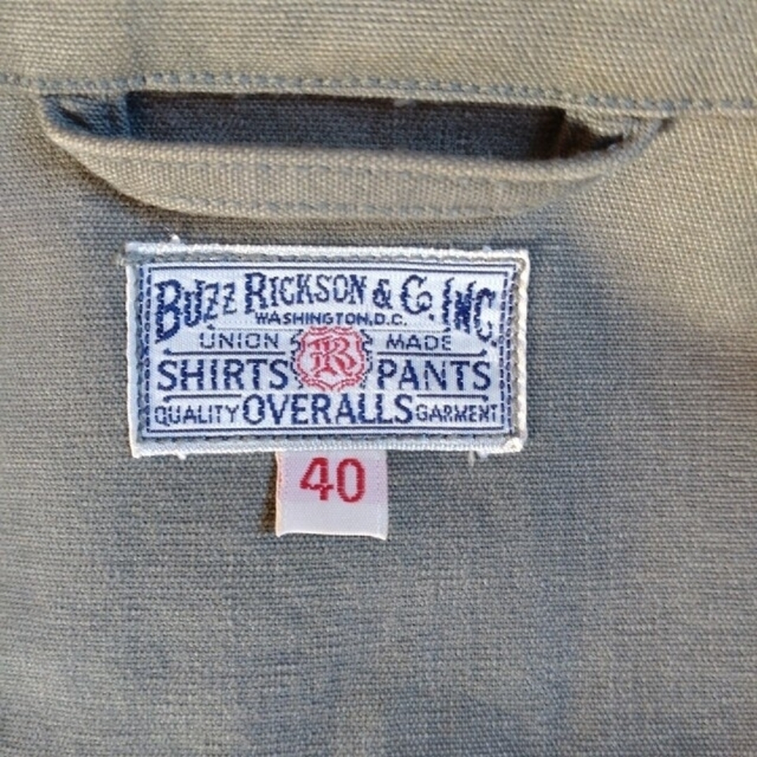 【送料無料・BUZZ RICKSON’S】TOUR JACKET SIZE40