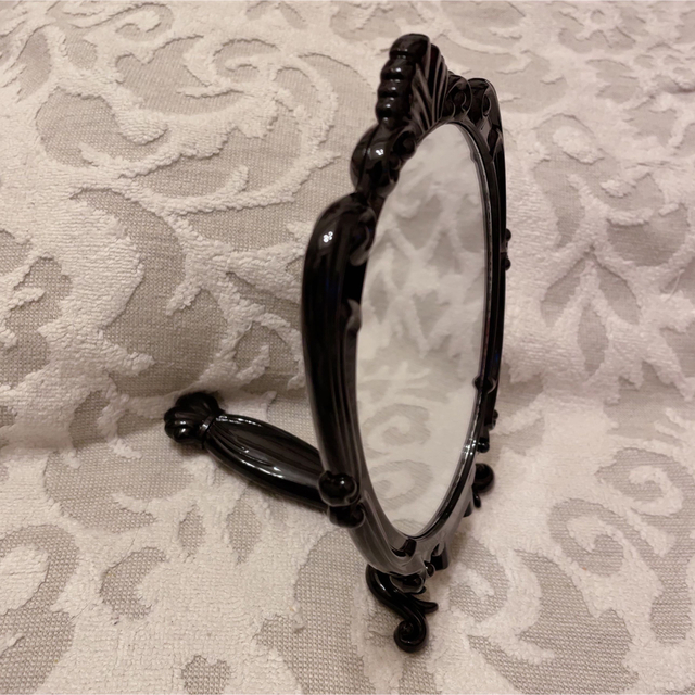 ANNA SUI のような手鏡　黒 レディースのファッション小物(ミラー)の商品写真