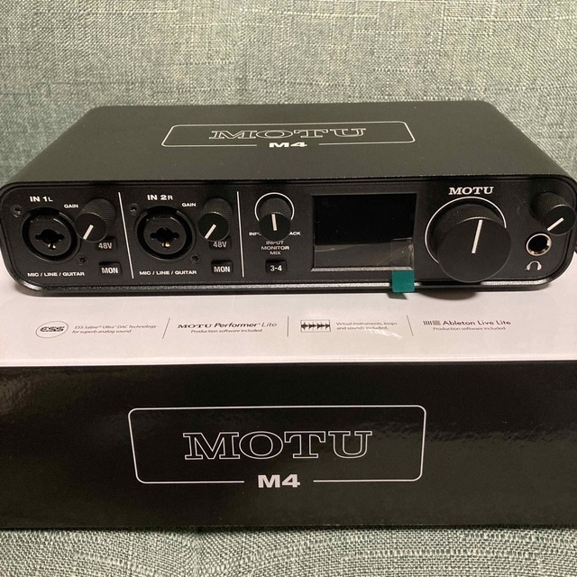 MOTU M4 オーディオインターフェース 人気メーカー・ブランド 17160円