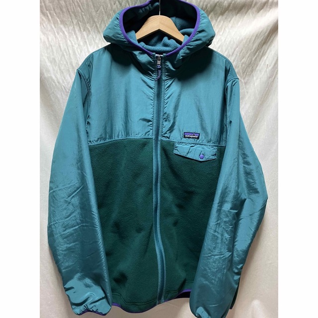 美品 patagonia シェルドシンチラスナップtフーディ XXL FA15