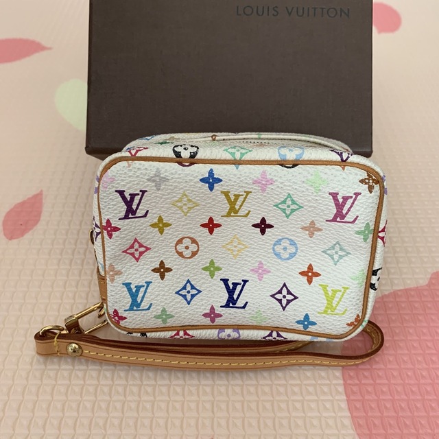 値下げ！！　LOUIS VUITTON マルチカラー　ポーチレディース