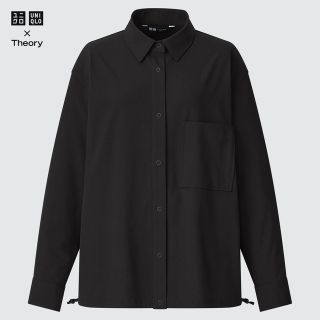 ユニクロ(UNIQLO)の値下げ　ユニクロ Theory セオリー ストレッチシャツジャケット S(ブルゾン)