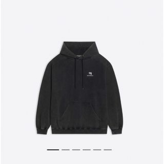 バレンシアガ(Balenciaga)の最終値下げ　balenciaga 22ss logo hoodie(パーカー)