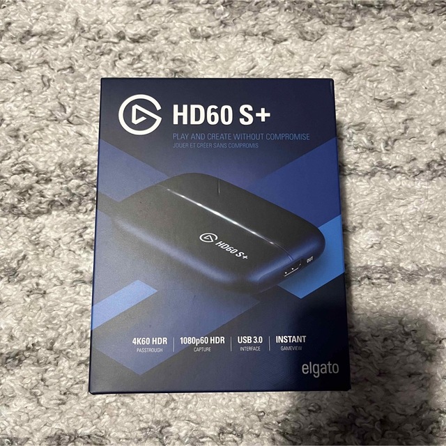 Elgato Game Capture HD60 S+ スマホ/家電/カメラのPC/タブレット(PC周辺機器)の商品写真