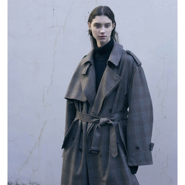 stein oversized overlaped trench coat 21